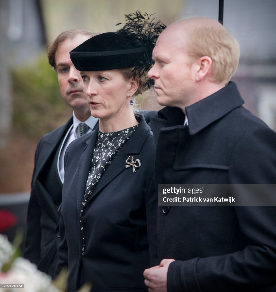 Prince Richard Funeral Service In Bad Berleburg