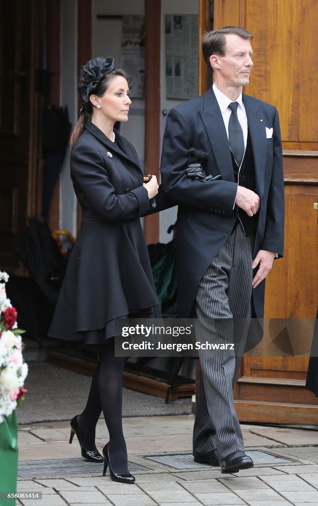 Prince Richard Funeral Service In Bad Berleburg