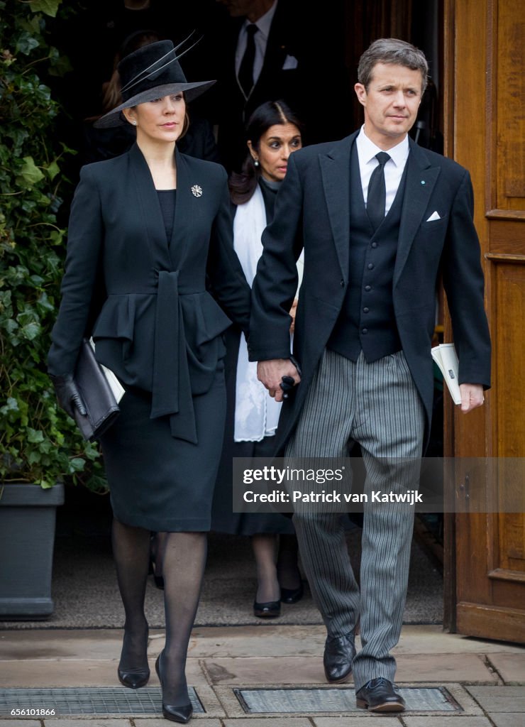 Funeral Prince Richard in Bad Berleburg