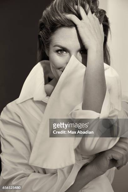 Sophie Gregoire-Trudeau, wife of Canadian Prime Minister Justin Trudeau is photographed for Fashion Magazine on January 10, 2017 in Ottawa, Ontario.