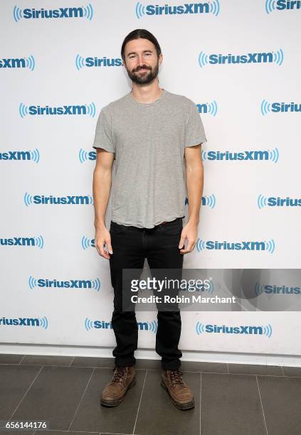 Brandon Jenner visits at SiriusXM Studios on March 21, 2017 in New York City.
