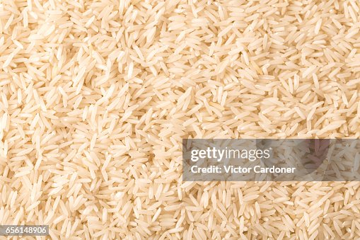 Shomal Rice Long Grain Basmati Rice Background High-Res Stock Photo - Getty Images