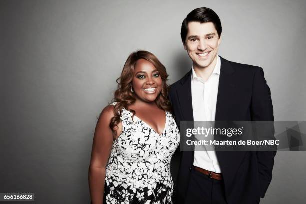 NBCUniversal Portrait Studio, March 2017 -- Pictured: Sherri Shepherd, Nicholas D'Agosto "Trial & Error" -- on March 20, 2017 in Los Angeles,...