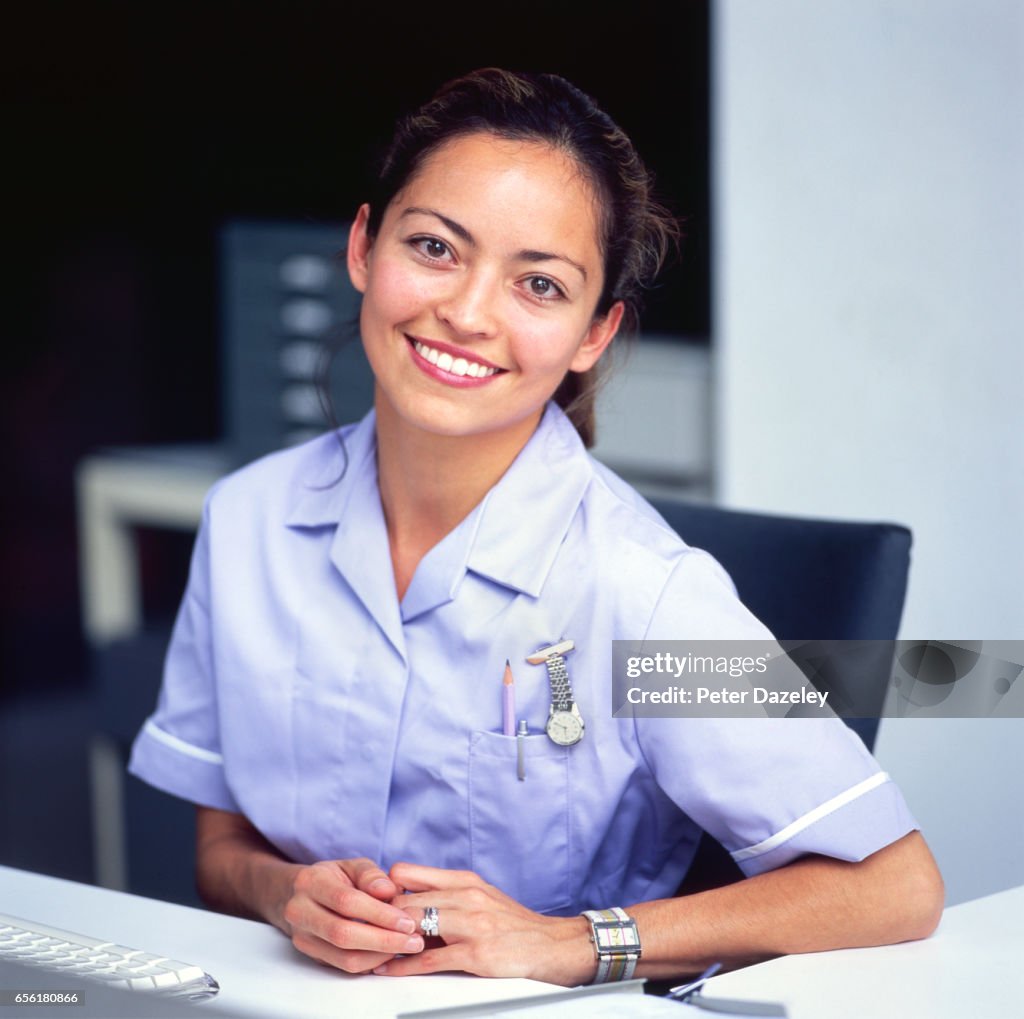 Practice nurse receptionist