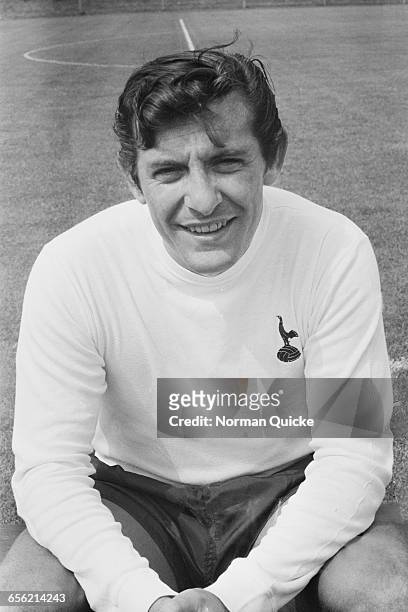 Footballer Alan Mullery of Tottenham Hotspur F.C., UK, 19th August 1971.