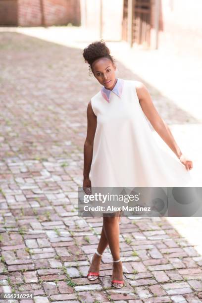 Actress Tika Sumpter is photographed for Rhapsody Magazine on May 24, 2016 in Atlanta, Georgia.