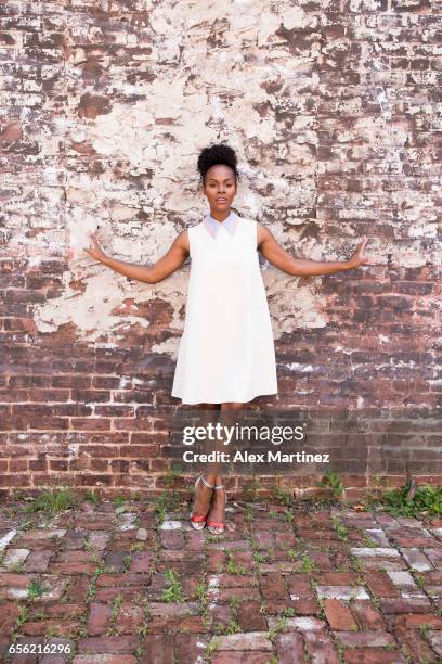 Actress Tika Sumpter is photographed for Rhapsody Magazine on May 24, 2016 in Atlanta, Georgia.