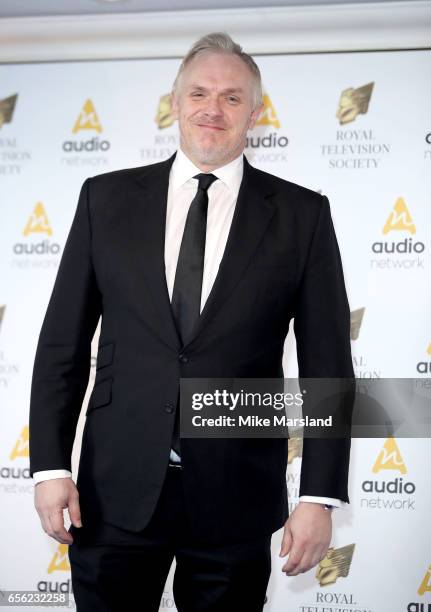 Greg Davies attends the Royal Television Society Programme Awards on March 21, 2017 in London, United Kingdom.