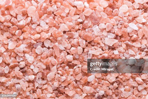 Pink Salt Rocks Border Himalayan Pink Salt Rock Photos and Premium High Res Pictures - Getty ...