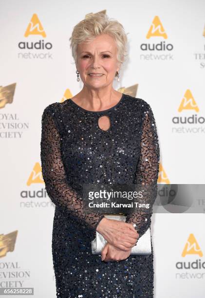 Julie Walters attends the Royal Television Society Programme Awards at the Grosvenor House on March 21, 2017 in London, United Kingdom.