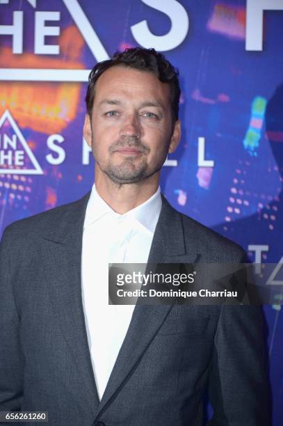 Rupert Sanders attends the Paris Premiere of the Paramount Pictures release "Ghost In The Shell" at Le Grand Rex on March 21, 2017 in Paris, France.