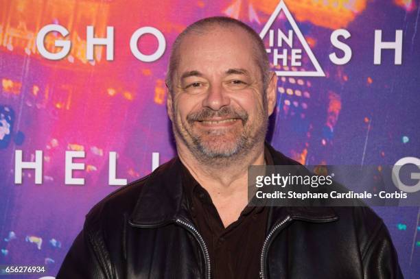 Director Jean-Pierre Jeunet attends the Paris Premiere of the Paramount Pictures release "Ghost In The Shell" at Le Grand Rex on March 21, 2017 in...