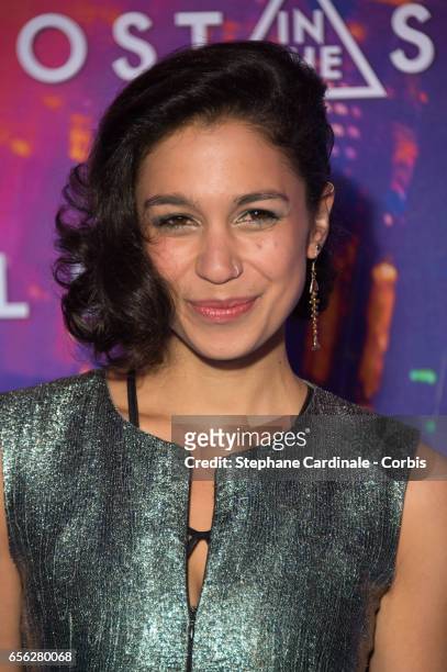 Danusia Samal attends the Paris Premiere of the Paramount Pictures release "Ghost In The Shell" at Le Grand Rex on March 21, 2017 in Paris, France.