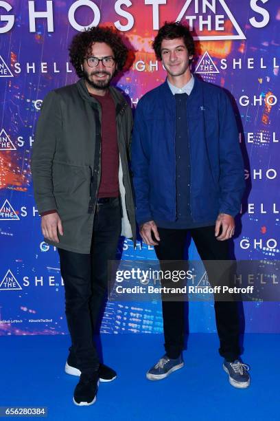 Guests attend the Paris Premiere of the Paramount Pictures release "Ghost in the Shell". Held at Le Grand Rex on March 21, 2017 in Paris, France.