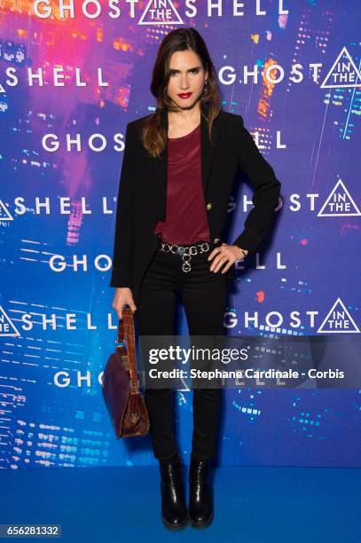 Singer Joyce Jonathan attends the Paris Premiere of the Paramount Pictures release "Ghost In The Shell" at Le Grand Rex on March 21, 2017 in Paris,...