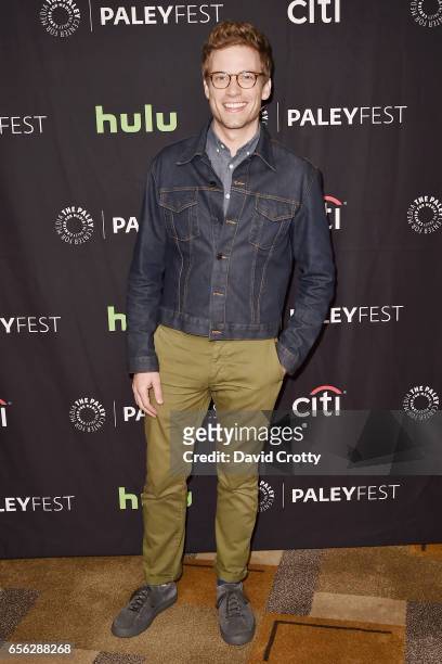 Barrett Foa attends PaleyFest Los Angeles 2017 "NCIS: Los Angeles" at Dolby Theatre on March 21, 2017 in Hollywood, California.