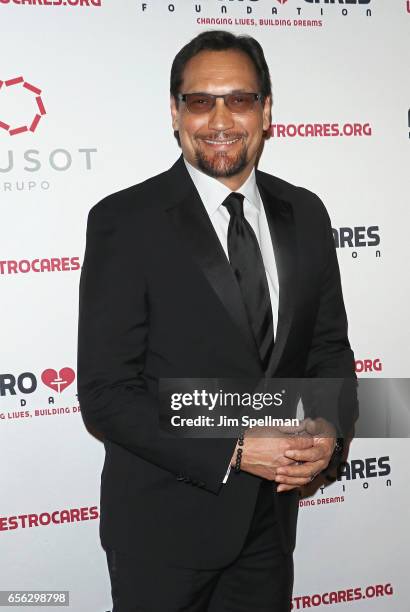 Actor Jimmy Smits attends the Maestro Cares Foundation's Fourth Annual Changing Lives/Building Dreams Gala at Cipriani Wall Street on March 21, 2017...