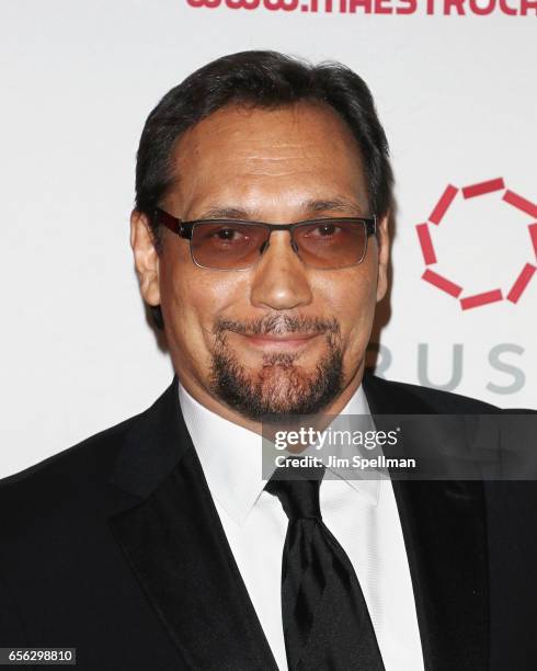 Actor Jimmy Smits attends the Maestro Cares Foundation's Fourth Annual Changing Lives/Building Dreams Gala at Cipriani Wall Street on March 21, 2017...