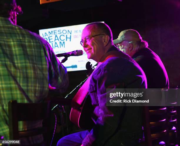 Singer/Songwriters Dallas Davidson, Tony Arata and Pat Alger perform during Jameson Peach Jam presented by Jameson Irish Whiskey. Proceeds benefit...