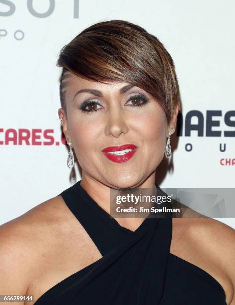 Deidre Pujols attends the Maestro Cares Foundation's Fourth Annual Changing Lives/Building Dreams Gala at Cipriani Wall Street on March 21, 2017 in...