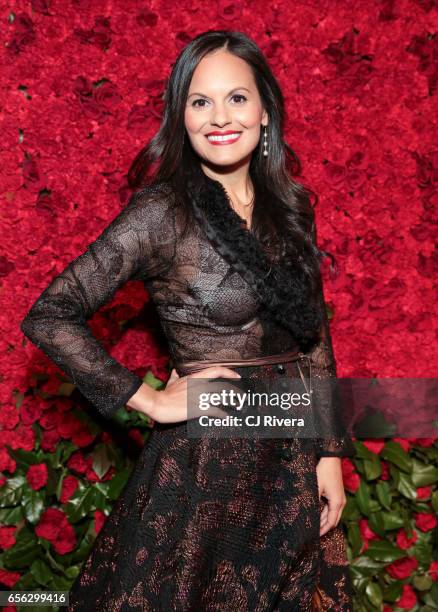 Amalia Gomez Micone attends the Maestro Cares Foundation's Fourth Annual Changing Lives/Building Dreams Gala at Cipriani Wall Street on March 21,...