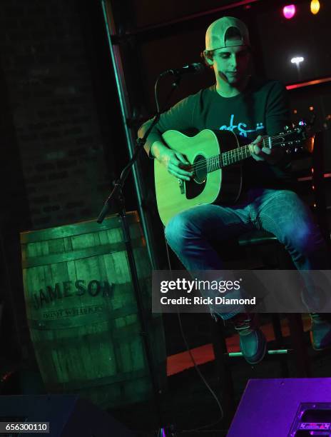 Singer/Songwriter Trea Landon performs during Jameson Peach Jam presented by Jameson Irish Whiskey. Proceeds benefit The Georgis Music Foundation at...