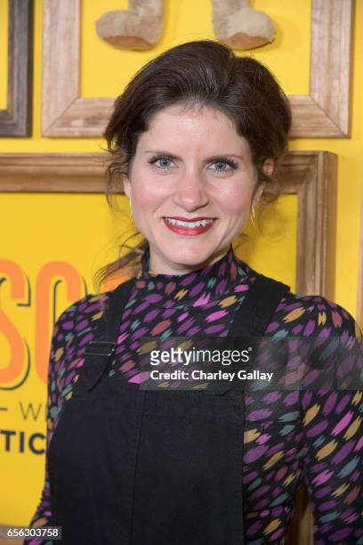 Actor Brooke Van Poppelen at truTV's 'Upscale with Prentice Penny' Premiere at The London Hotel on March 21, 2017 in West Hollywood, California....