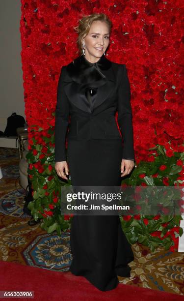 Angelica Fuentes attends the Maestro Cares Foundation's Fourth Annual Changing Lives/Building Dreams Gala at Cipriani Wall Street on March 21, 2017...