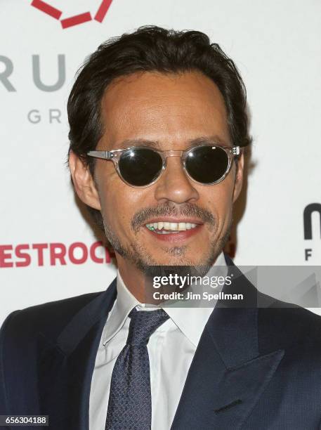 Singer/songwriter Marc Anthony attend the Maestro Cares Foundation's Fourth Annual Changing Lives/Building Dreams Gala at Cipriani Wall Street on...