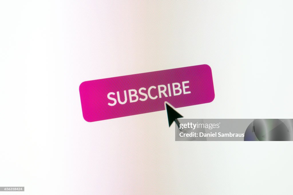 Clicking on SUBSCRIBE web button on website