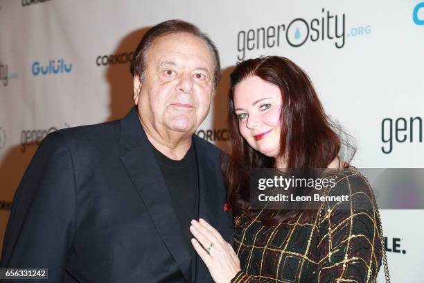 Actor Paul Sorvino and Dee Dee Sorvino arrives at the Generosity.org Fundraiser For World Water Day at the Montage Hotel on March 21, 2017 in Beverly...