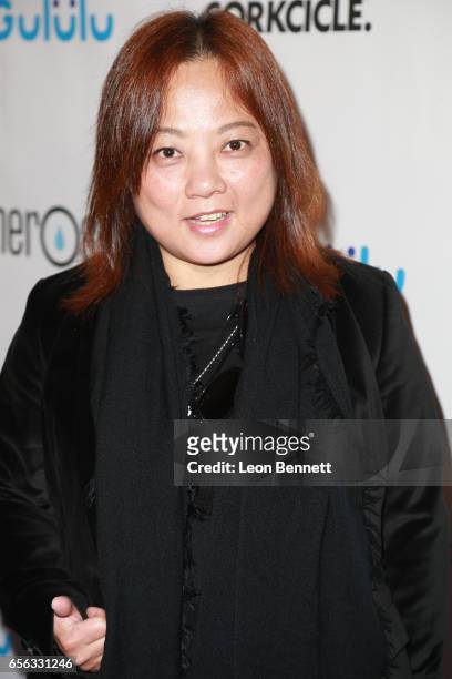 Producer Alice Wang arrives at the Generosity.org Fundraiser For World Water Day at the Montage Hotel on March 21, 2017 in Beverly Hills, California.