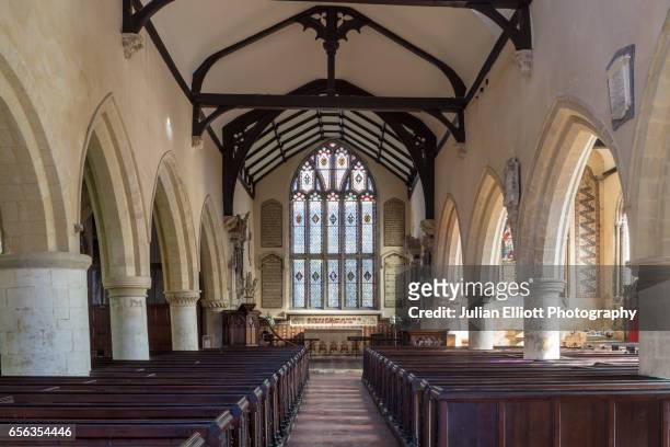 st nicholas church in gloucester, uk. - empty church stock pictures, royalty-free photos & images