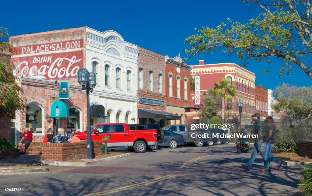 Downtown Shops on Fernandina Beach, Florida