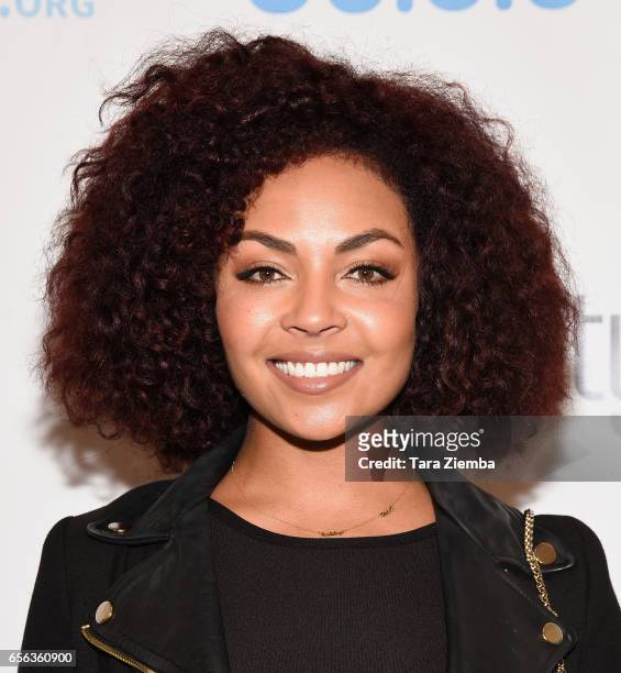 Dancer/actress Ashley Everett attends the Generosity.org fundraiser for World Water Day at Montage Hotel on March 21, 2017 in Beverly Hills,...
