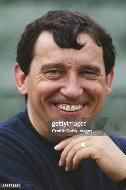 England manager Graham Taylor pictured circa 1990.