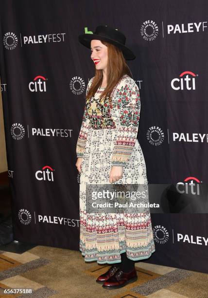 Actress Renee Felice Smith attends The Paley Center For Media's 34th Annual PaleyFest Los Angeles "NCIS: Los Angeles" at Dolby Theatre on March 21,...
