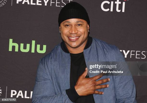 Actor LL Cool J attends The Paley Center For Media's 34th Annual PaleyFest Los Angeles "NCIS: Los Angeles" at Dolby Theatre on March 21, 2017 in...