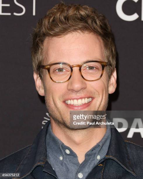 Actor Barrett Foa attends The Paley Center For Media's 34th Annual PaleyFest Los Angeles "NCIS: Los Angeles" at Dolby Theatre on March 21, 2017 in...