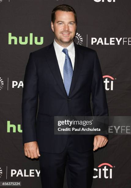 Actor Chris O'Donnell attends The Paley Center For Media's 34th Annual PaleyFest Los Angeles "NCIS: Los Angeles" at Dolby Theatre on March 21, 2017...