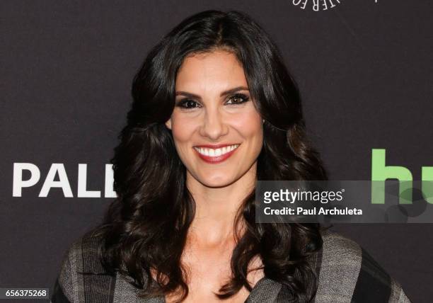 Actress Daniela Ruah attends The Paley Center For Media's 34th Annual PaleyFest Los Angeles "NCIS: Los Angeles" at Dolby Theatre on March 21, 2017 in...