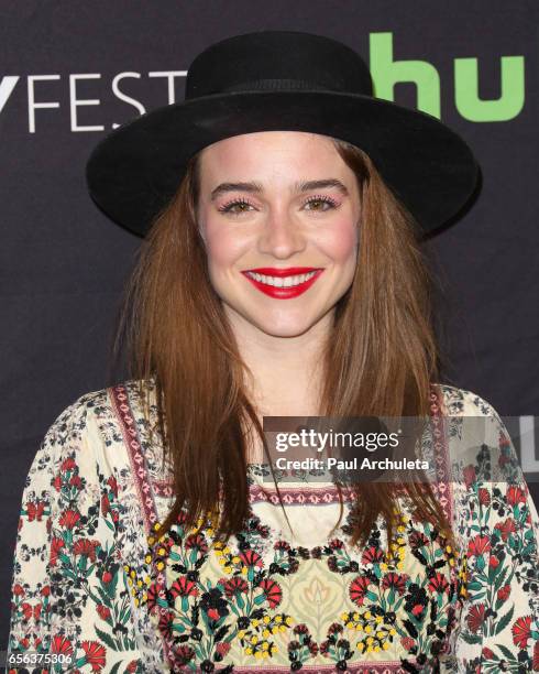 Actress Renee Felice Smith Renee Felice Smith attends The Paley Center For Media's 34th Annual PaleyFest Los Angeles "NCIS: Los Angeles" at Dolby...