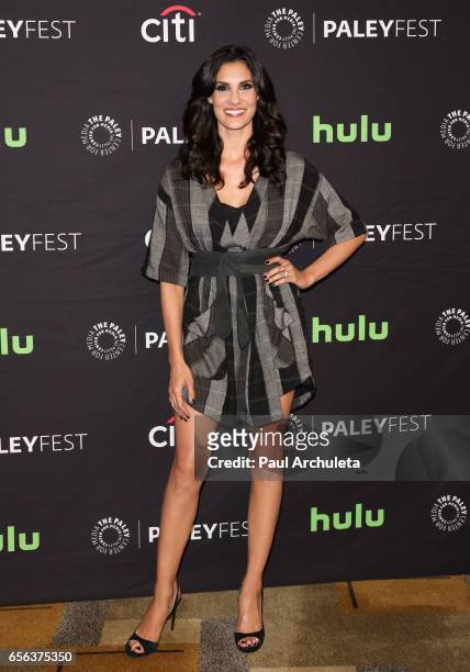 Actress Daniela Ruah attends The Paley Center For Media's 34th Annual PaleyFest Los Angeles "NCIS: Los Angeles" at Dolby Theatre on March 21, 2017 in...