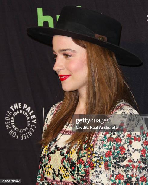 Actress Renee Felice Smith attends The Paley Center For Media's 34th Annual PaleyFest Los Angeles "NCIS: Los Angeles" at Dolby Theatre on March 21,...