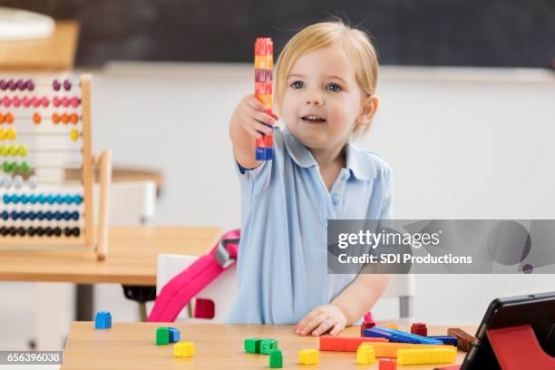 Block Math Prescool 578 Blocks Math Kids Stock Photos, High-Res Pictures, and Images ...