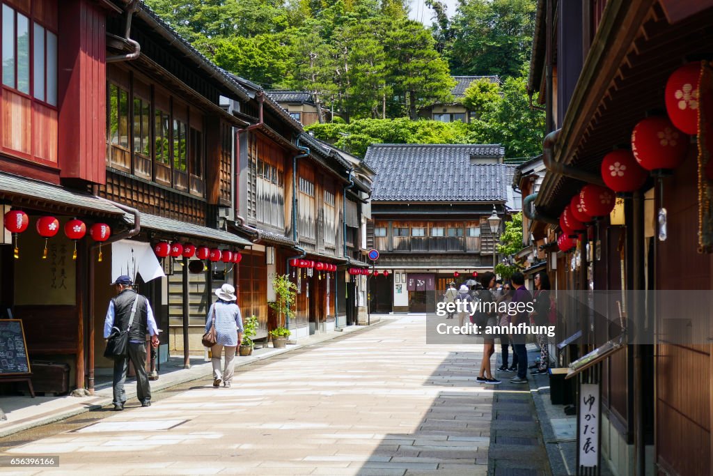 Higashi Chaya District (ひがし茶��屋街) in Kanazawa