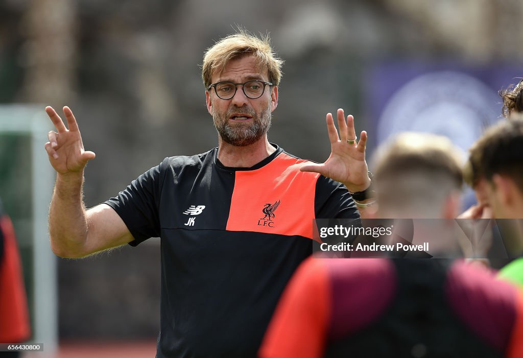 Liverpool FC Warm Weather Training In Tenerife