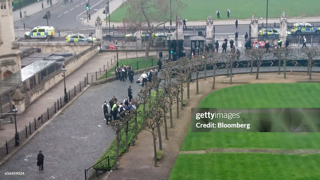 Shots Fired Outside Parliament