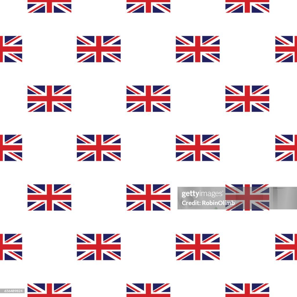 Britis Pattern British Flag Seamless Pattern High-Res Vector Graphic - Getty Images