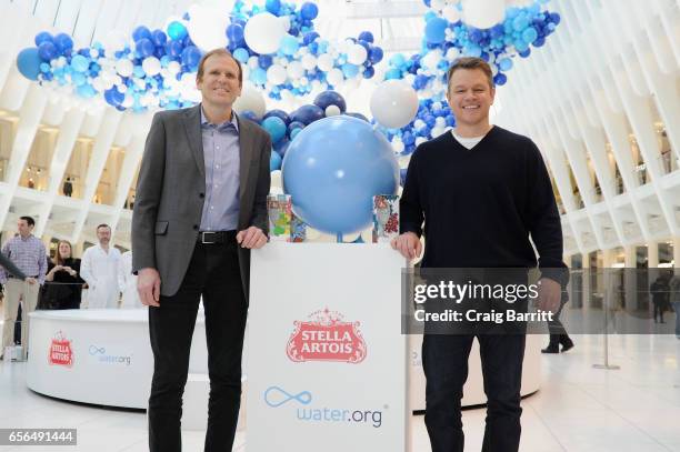 Water.org Co-Founders Gary White and Matt Damon join Stella Artois to unveil The Water Clouds by Stella Artois, a public art installation that...